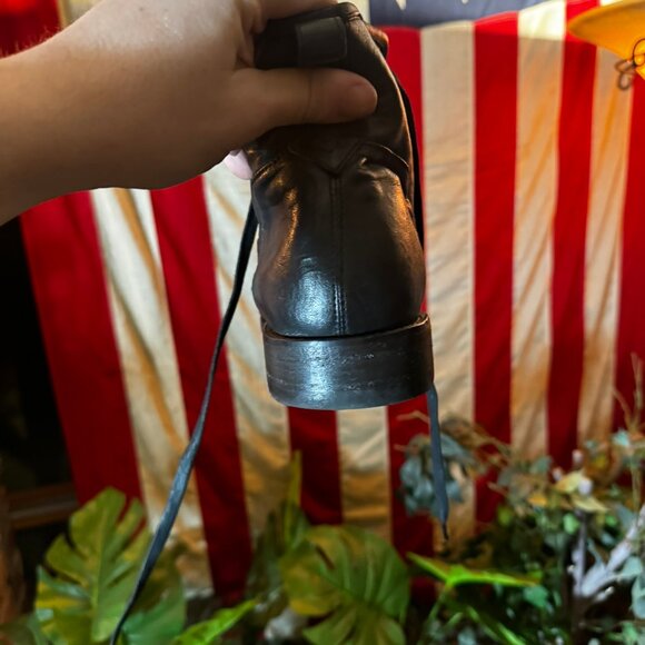 $698 JOHN VARVATOS Fleetwood Black BOOTS (sz 8.5) - Picture 9 of 10